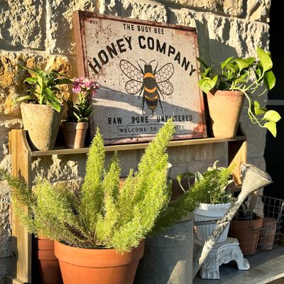 Busy Bee Honey Company Canvas Wall Art