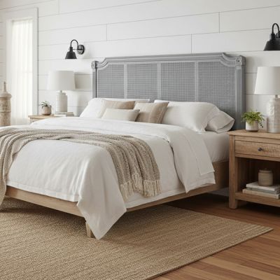Cain Back King Headboard