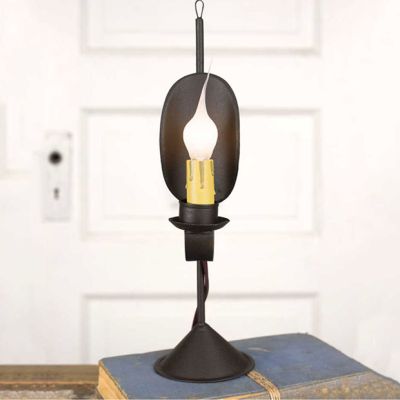 Candle Style Reflector Table Lamp