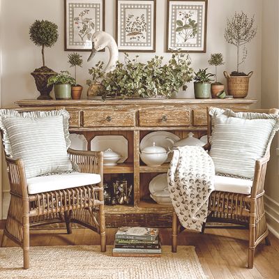 Cane and Rattan Chair