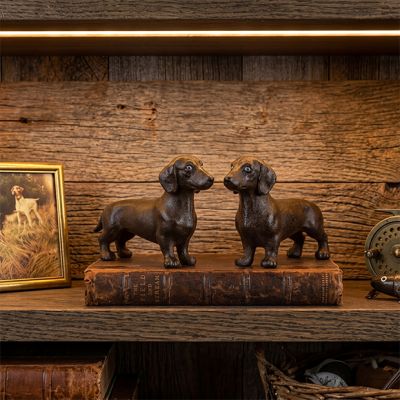 Cast Iron Dachshund Figurine