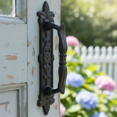Cast Iron Decorative Door Handle