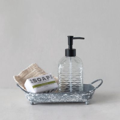 Cast Iron Decorative Tray With Handles