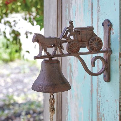 Cast Iron Horse and Carriage Bell