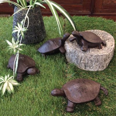 Cast Iron Tortoise Key Box