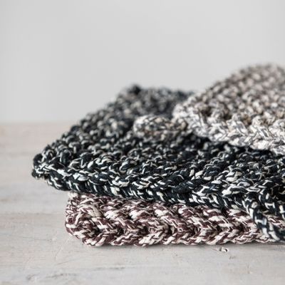 Casual Classics Crocheted Pot Holders Set of 3