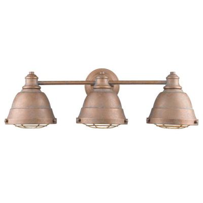 Copper Patina 3 Light Bath Vanity