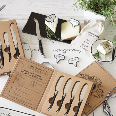Ceramic Cheese Marker Set of 4 With Bag