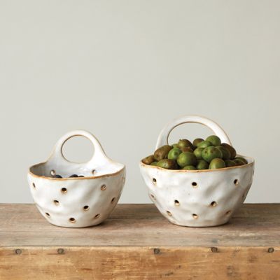 Ceramic Colander Set of 2