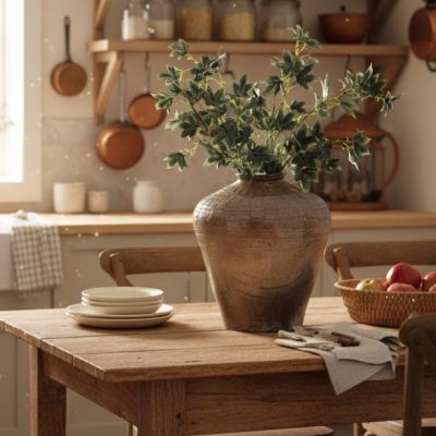 Textured Rice Wine Decorative Jar Replica