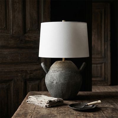 Ceramic Pot Table Lamp