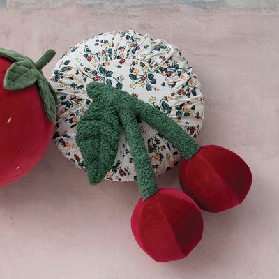 Cherries on Stem Accent Pillow