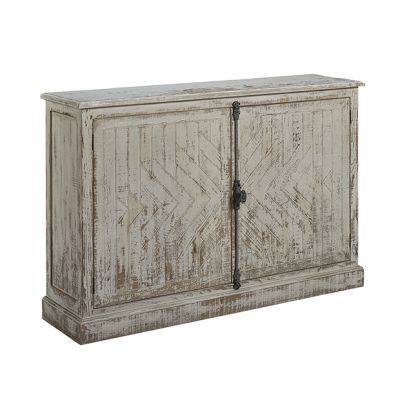 Chevron Design Storage Cabinet