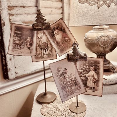 Christmas Tree Clip On Stand Set of 2