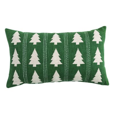 Christmas Tree Lumbar Pillow