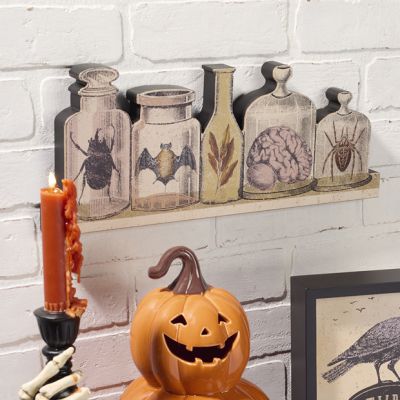 Chunky Wood Potion Brew Bottle Display