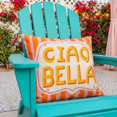 Ciao Bella Multicolor Accent Pillow