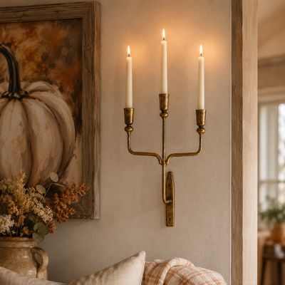Classic Accents Triple Taper Wall Sconce