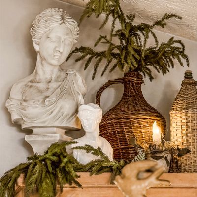 Classic Ceramic Female Bust Statue