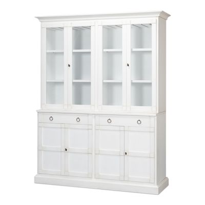 Classic Cottage White Pine Hutch