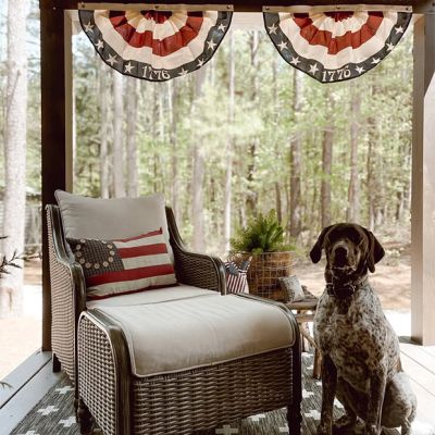 Classic Country Americana 1776 USA Bunting Flag