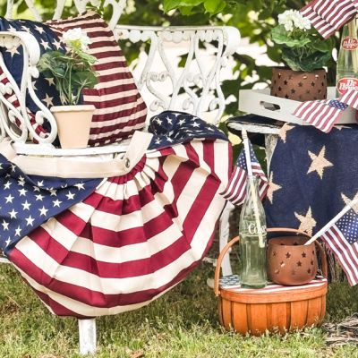 Classic Country Stars and Stripes Bunting Flag