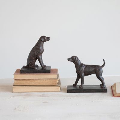 Classic Dog Bookends