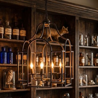 Classic Elegance 4 Light Chandelier