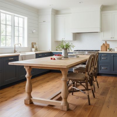 Classic French Farmhouse Rectangle Dining Table