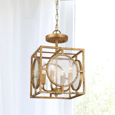 Classic Geometric Hanging Light
