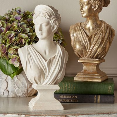 Classic Goddess Bust Statue