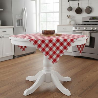 Classic Red Buffalo Check Table Topper