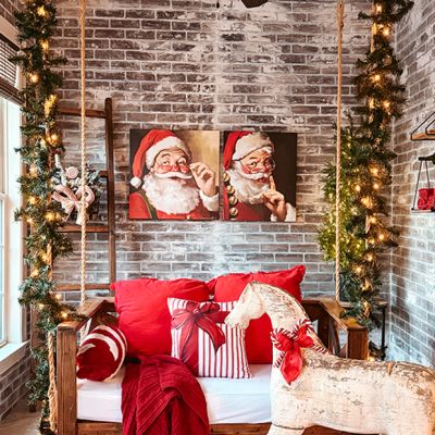 Classic Santa Claus Wall Art