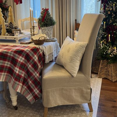 Classic Slip Covered Dining Chair