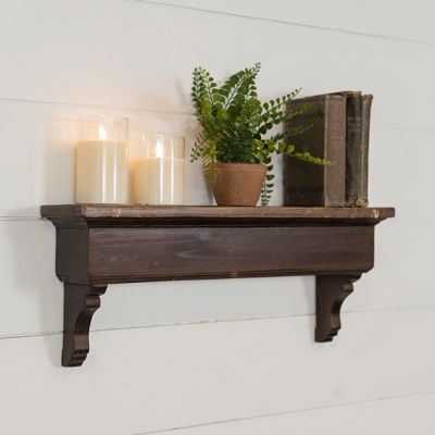 Classic Wooden Wall Shelf