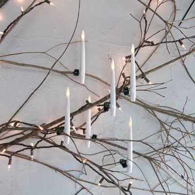 Clip on LED Candle Set of 6