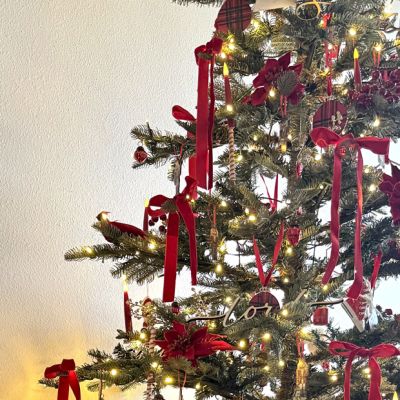 Clip On Red LED Candles Set of 6