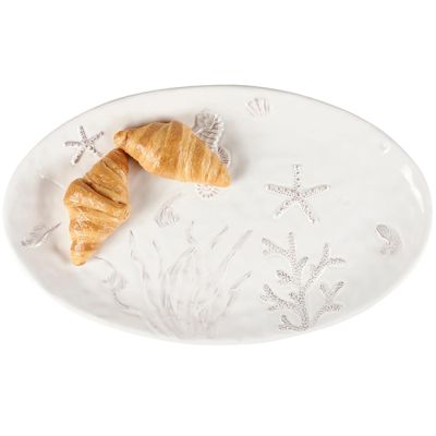 Coastal Charms Ceramic Platter