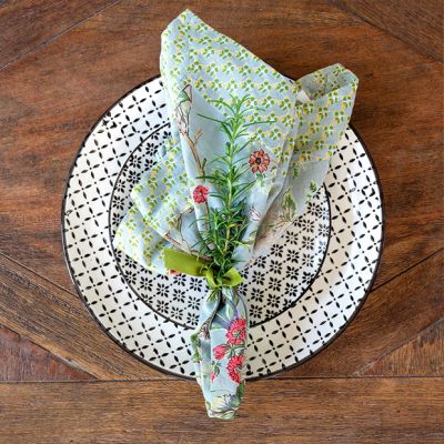 Corsica Sky Print Cloth Napkin