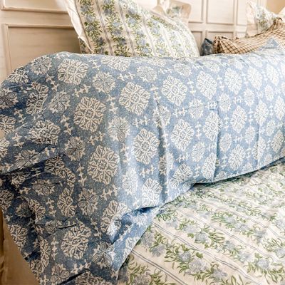Cottage Classics Ruffled Pillow Case Set of 2