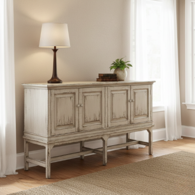 Cottage Farmhouse Four Door Sideboard