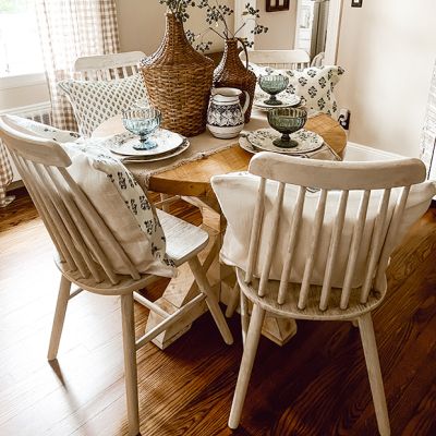 Cottage Farmhouse Spindle Back Dining Chair