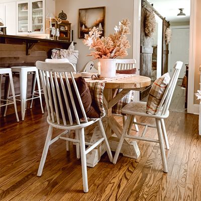 Cottage Farmhouse Spindle Back Dining Chair