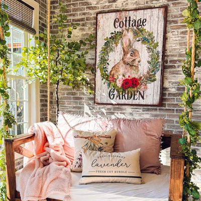 Cottage Garden Canvas Wall Art