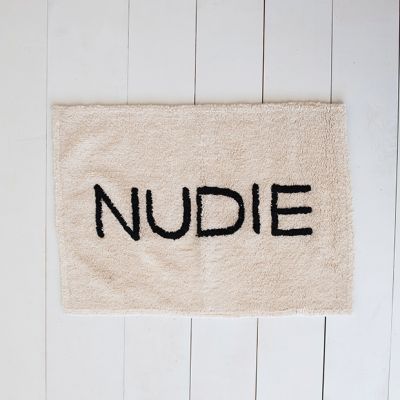 Cotton Tufted Nudie Bath Mat