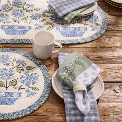 Country Cottage Floral Print Napkin Set of 4