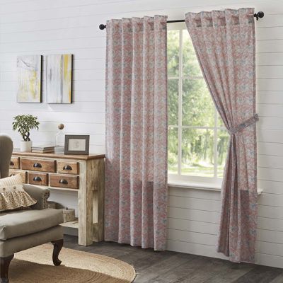 Country Cottage Vintage Floral Panel Set of 2