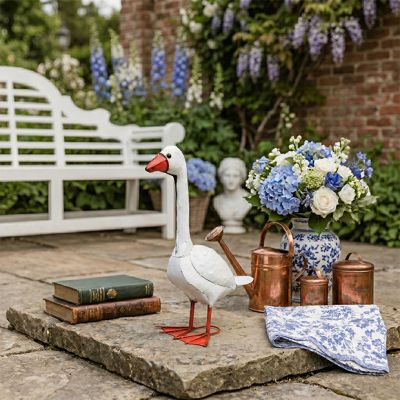 Countryside Garden Goose Figure 10 Inch