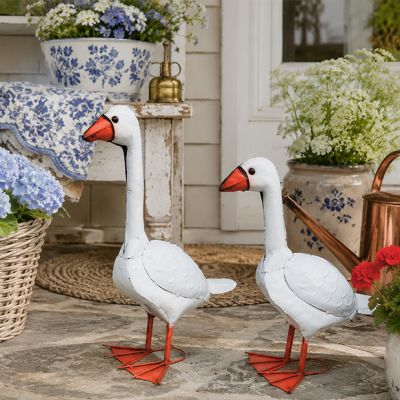 Countryside Garden Goose Figure