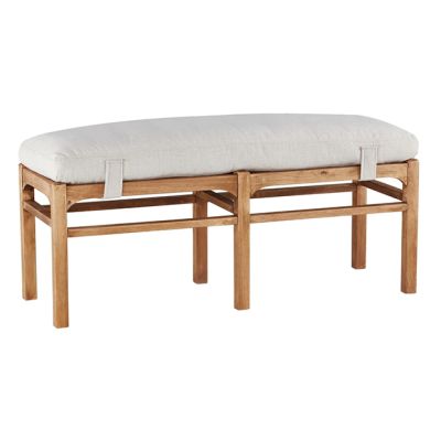 Cushioned Classics Farmhouse Seat Bench